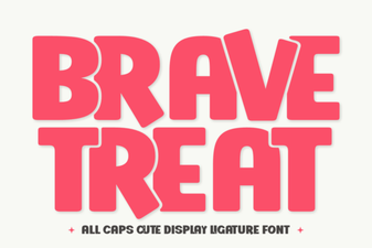Brave Treat Font: Creative Applications & Design Ideas