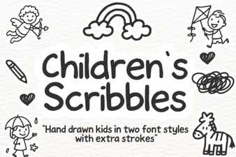 Creative Kids Fonts for Fun & Playful Projects