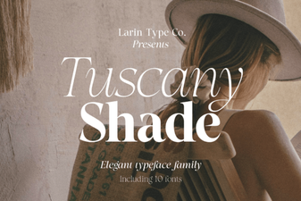 Tuscany Shade: a Versatile Font for Creative Designs